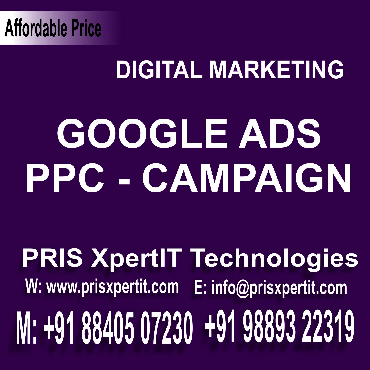 Google Ads Digital Marketing Company Developer in Prayagraj, Google Ads Digital Marketing Company in Allahabad, PRIS XpertIT, PRIS XpertIT Technologies